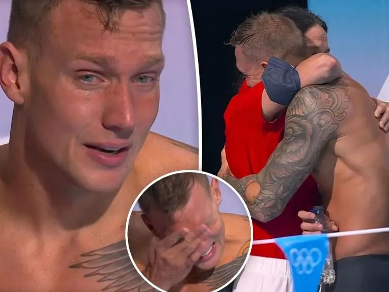 Caeleb Dressel Breaks Down in Tears After Paris Olympic Disappointment