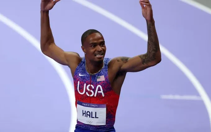 How Quincy Hall Won the 400m Gold Medal at Paris Olympics