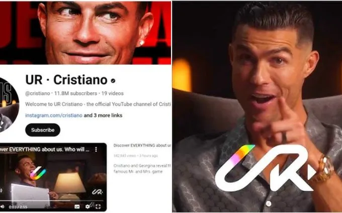 Why Cristiano Ronaldo Named His YouTube Channel UR