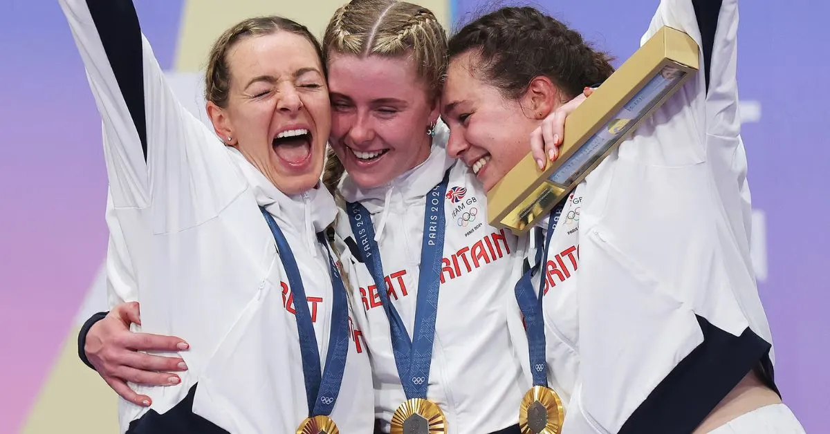 Team GB Women’s Sprint Trio Wins Gold and Breaks World Record in Paris