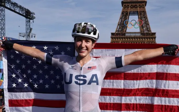 Kristen Faulkner Olympic road race gold